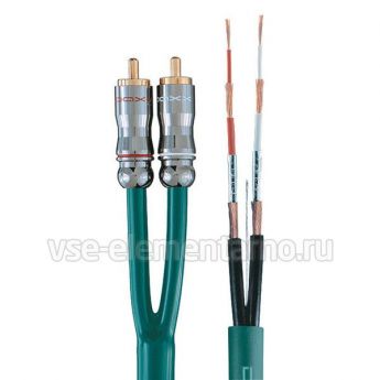 Кабель аудио 2RCA - 2RCA DAXX R77-11 (1,1 м)